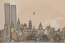 Manhattan Skyline Lithograph | Tony Graham,{{product.type}}
