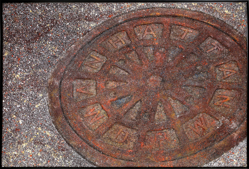 Manhole Cover (Manhattan DPW) Oil | Josep Cisquella,{{product.type}}