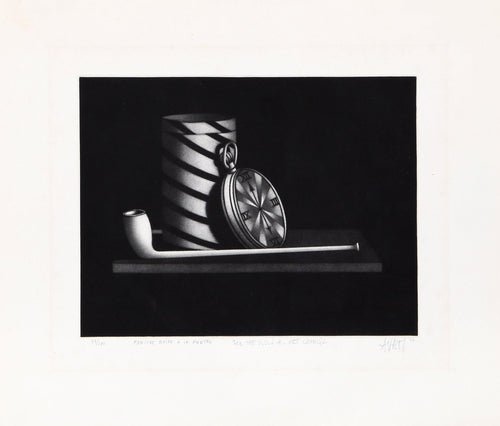 Maniere Noire a la Montre Etching | Mario Avati,{{product.type}}