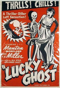 Mantan Moreland in Lucky Ghost Poster | Unknown Artist - Poster,{{product.type}}