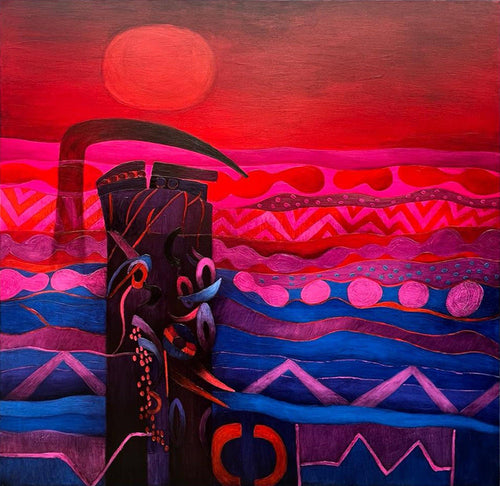 Mar de Lurin XXI Acrylic | Fernando de Szyszlo,{{product.type}}