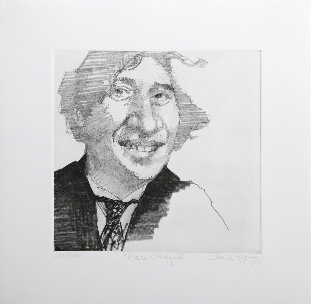 Marc Chagall Etching | Charles Bragg,{{product.type}}