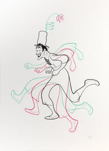 Marcel Marceau Lithograph | Al Hirschfeld,{{product.type}}