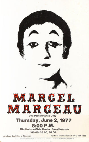 Marcel Marceau Poster | Columbia Pictures,{{product.type}}
