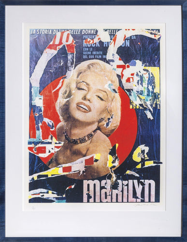 Marilyn 3 Screenprint | Mimmo Rotella,{{product.type}}
