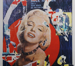 Marilyn 3 Screenprint | Mimmo Rotella,{{product.type}}
