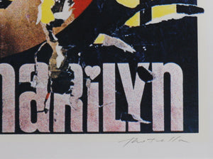 Marilyn 3 Screenprint | Mimmo Rotella,{{product.type}}