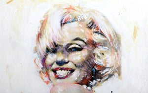Marilyn Monroe 2 Mixed Media | Sid Maurer,{{product.type}}