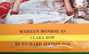 Marilyn Monroe as Clara Bow poster | Richard Avedon,{{product.type}}