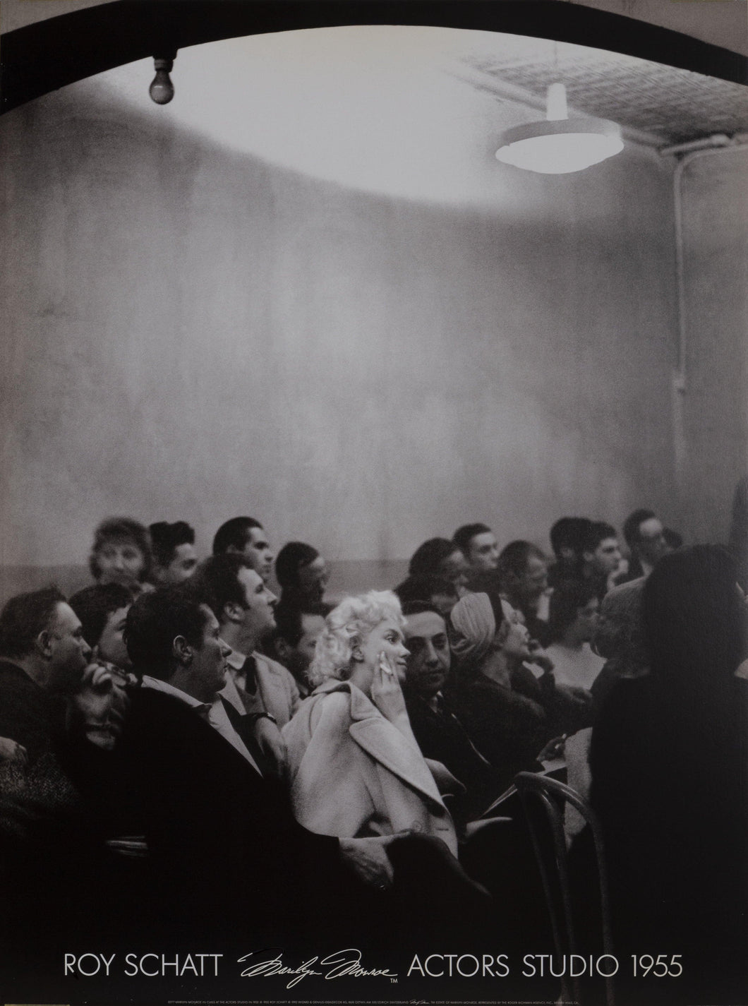 Marilyn Monroe in Class at the Actor's Studio Poster | Roy Schatt,{{product.type}}