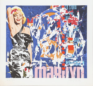 Marilyn Screenprint | Mimmo Rotella,{{product.type}}