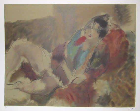 Marionette Lithograph | Jules Pascin,{{product.type}}