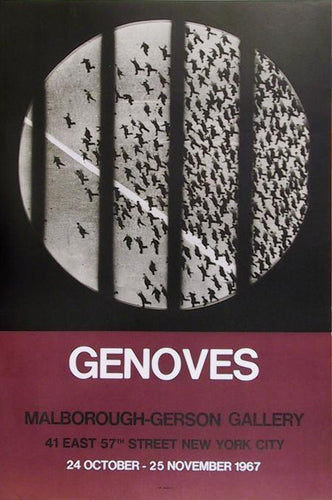 Marlborough - Gerson Gallery Poster | Juan Genovés,{{product.type}}