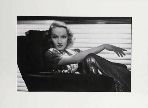 Marlene Dietrich Black and White | George Hurrell,{{product.type}}