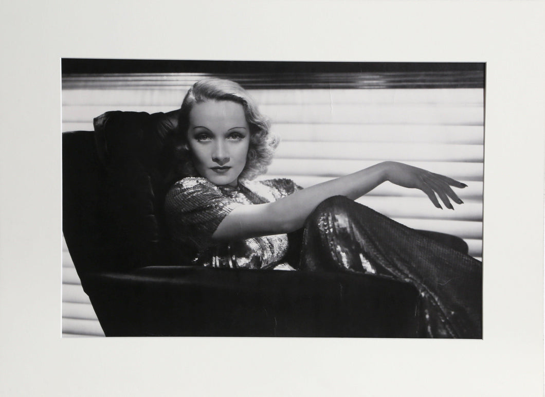 Marlene Dietrich Black and White | George Hurrell,{{product.type}}