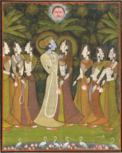 Marriage Dance with Cranes Mixed Media | Unknown, Indian,{{product.type}}