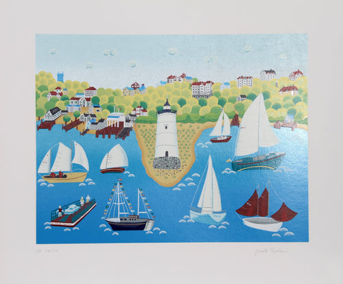 Martha's Vineyard Screenprint | Gisela Fabian,{{product.type}}