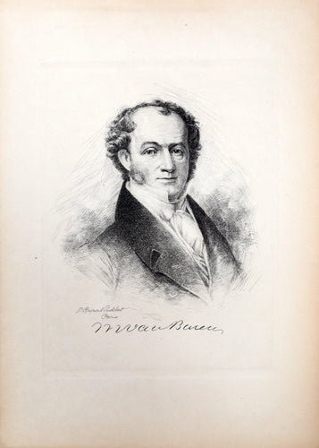 Martin Van Buren from The Presidents of the United States Etching | P. Raymond Audibert,{{product.type}}