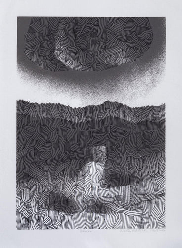 Masada 6 Woodcut | Walter Feldman,{{product.type}}