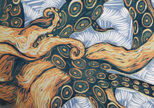 Masquerade: Octopus Screenprint | Kevin Reed,{{product.type}}