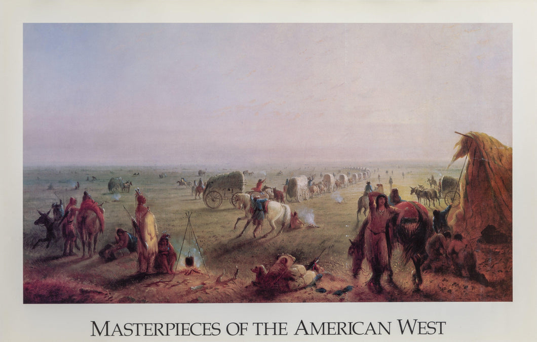 Masterpieces of the American West Poster | Alfred Jacob Miller,{{product.type}}