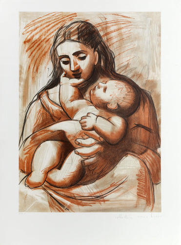 Maternité Lithograph | Pablo Picasso,{{product.type}}