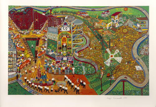 May Day Screenprint | Ralph Fasanella,{{product.type}}