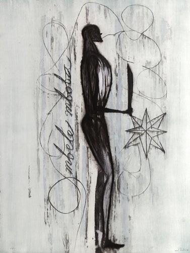 Mbele Mboba Etching | Jose Bedia,{{product.type}}