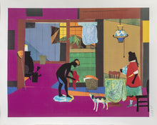 Mecklenburg Morning Screenprint | Romare Bearden,{{product.type}}