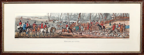 Meeting at Cover Etching | Henry Thomas Alken,{{product.type}}