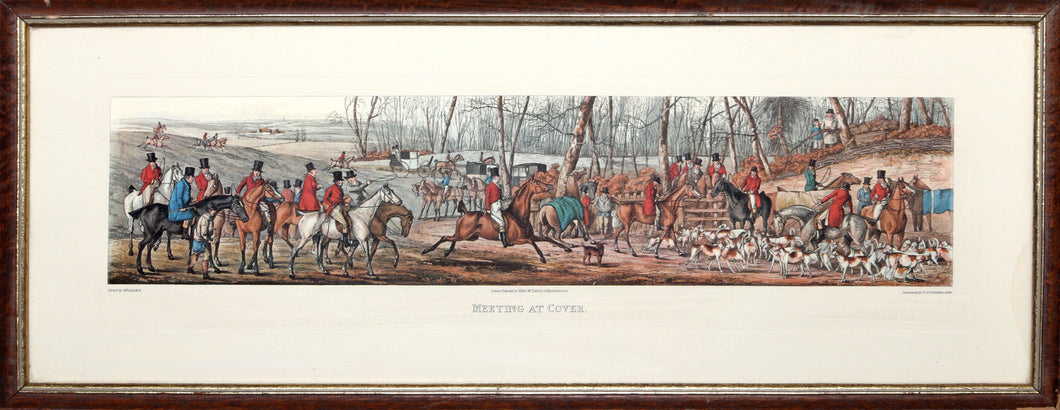 Meeting at Cover Etching | Henry Thomas Alken,{{product.type}}