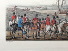 Meeting at Cover Etching | Henry Thomas Alken,{{product.type}}