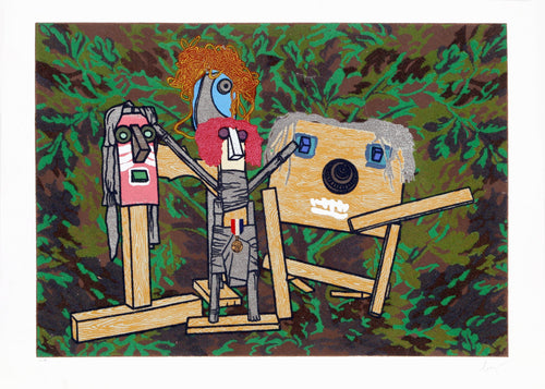 Meeting from the Furniture Series Screenprint | Enrico Baj,{{product.type}}