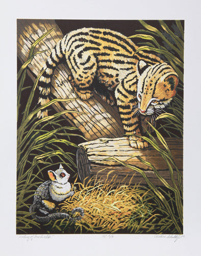 Meeting of two worlds Lithograph | Caroline Schultz,{{product.type}}