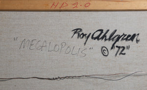 Megalopolis Acrylic | Roy Ahlgren,{{product.type}}