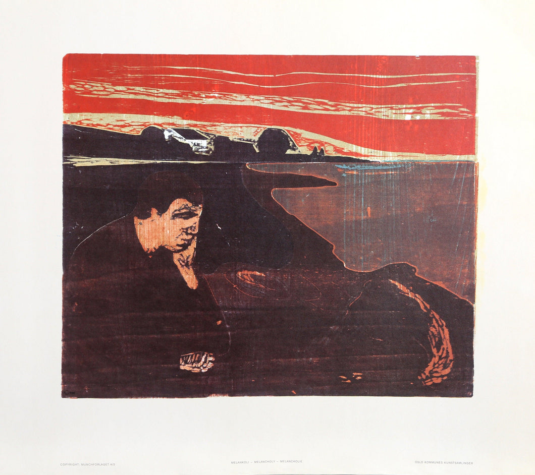 Melancholy Poster | Edvard Munch,{{product.type}}