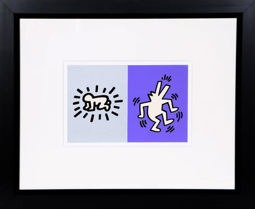 Memorial Tribute Invitation Screenprint | Keith Haring,{{product.type}}