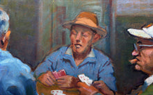 Men Playing Cards Gouache | Joseph Margulies,{{product.type}}