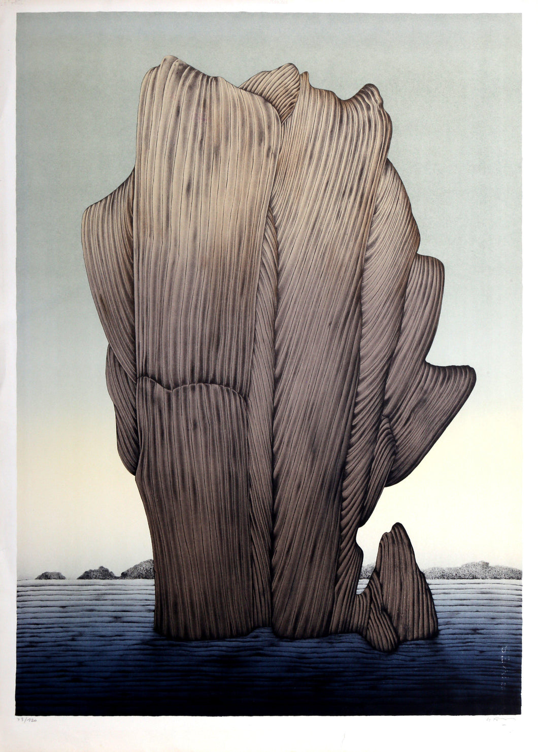 Menhir Screenprint | Alain Le Foll,{{product.type}}