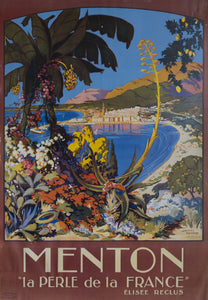 Menton, France Poster | James Richard,{{product.type}}