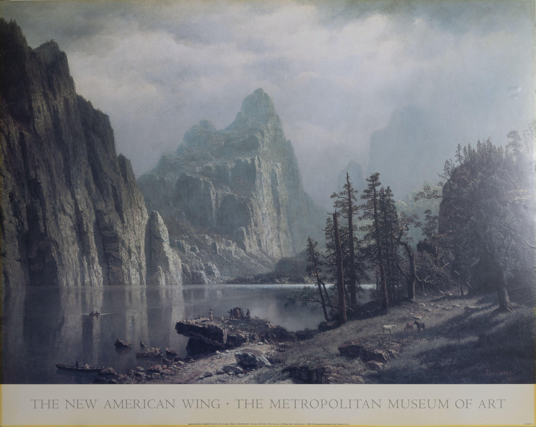 Merced River, Yosemite Valley Poster | Albert Bierstadt,{{product.type}}