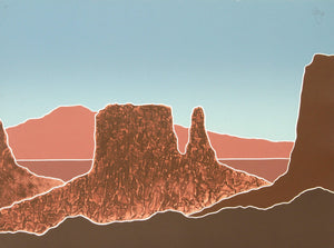 Mesa Petaca Screenprint | Peter Keefer,{{product.type}}