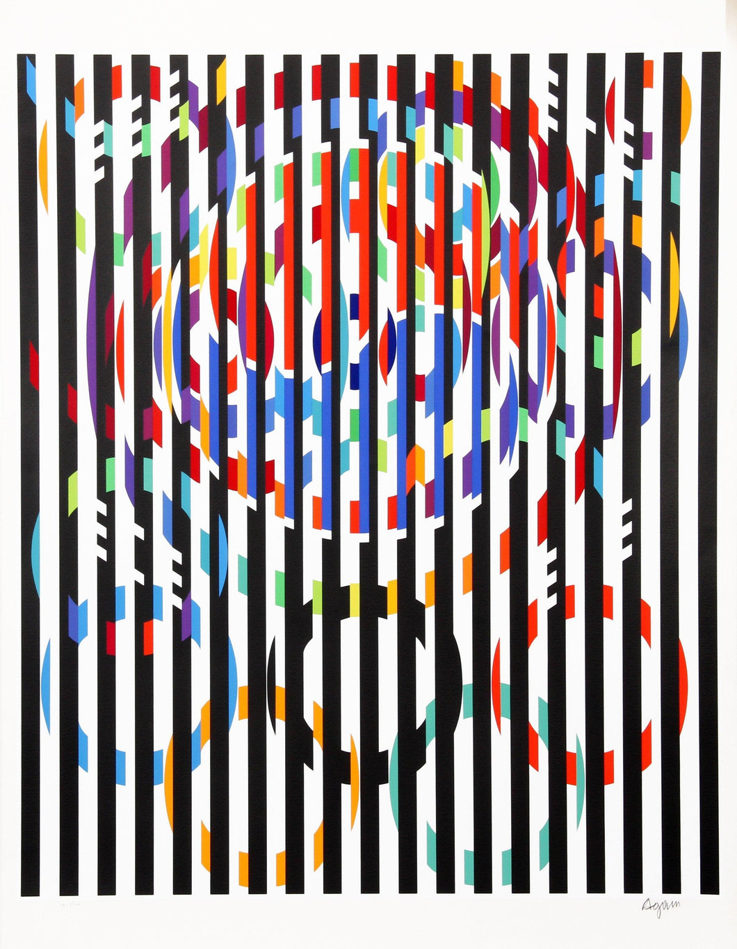 Message of Peace Screenprint | Yaacov Agam,{{product.type}}