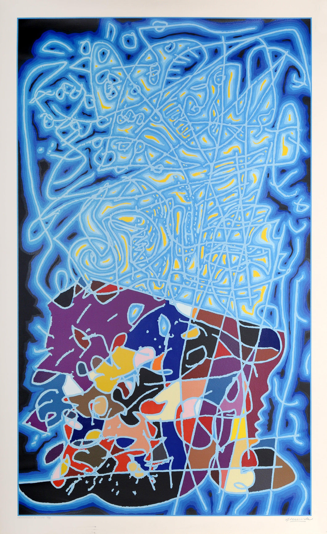 Métamorphose Des Fleurs Screenprint | Arthur Secunda,{{product.type}}