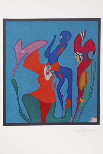 Metaphysical Head Lithograph | Mihail Chemiakin,{{product.type}}