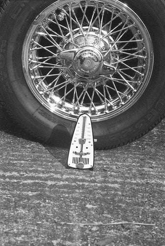 Metronome Twenty-Eight Black and White | Marjan Zahed-Kindersley,{{product.type}}