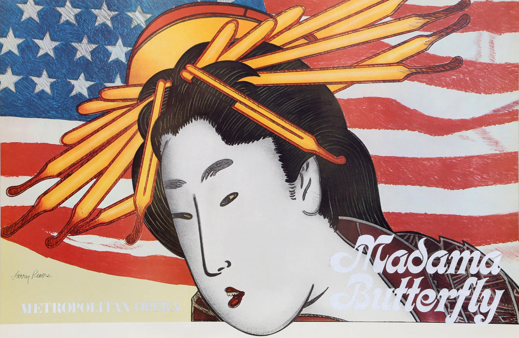 Metropolitan Opera - Madama Butterfly Poster | Larry Rivers,{{product.type}}