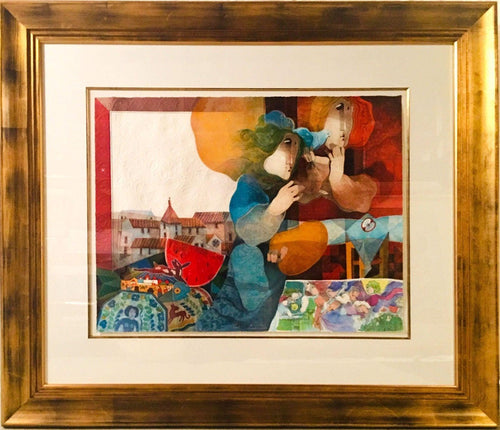 Mexican Painter Lithograph | Sunol Alvar,{{product.type}}