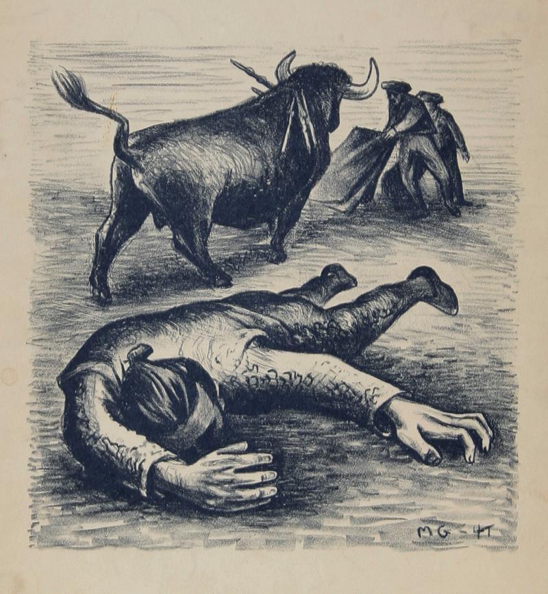 Mexico #2 Lithograph | Marshall Goodman,{{product.type}}