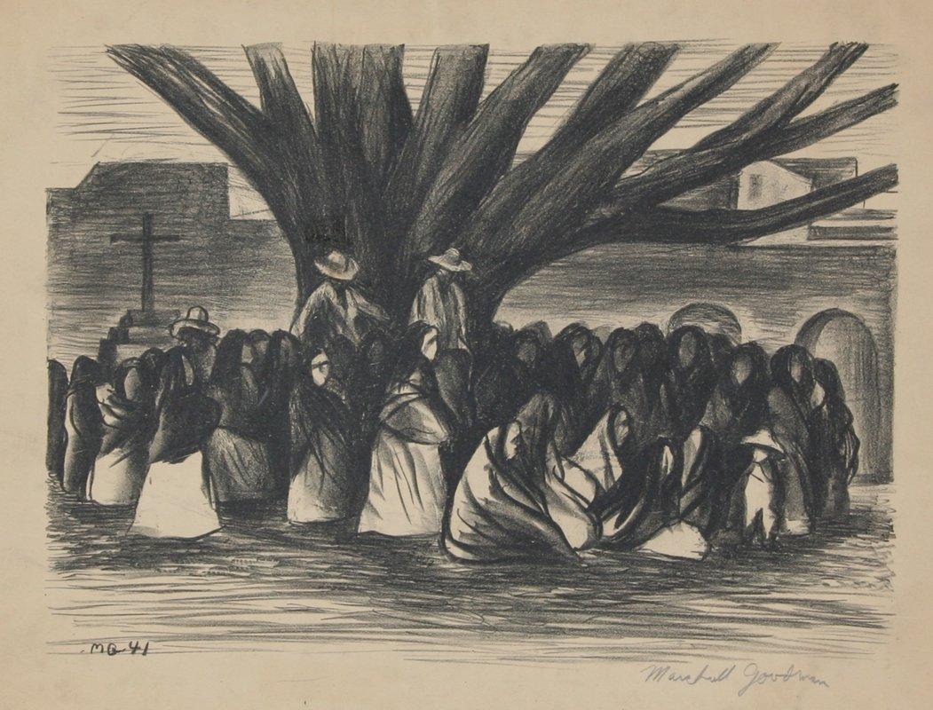 Mexico #3 Lithograph | Marshall Goodman,{{product.type}}